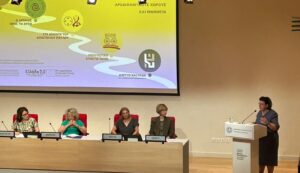 Η Υπουργός Πολιτισμού Λίνα Μενδώνη στην ημερίδα "Πολιτιστικές Διαδρομές σε εμβληματικούς αρχαιολογικούς χώρους και μνημεία"